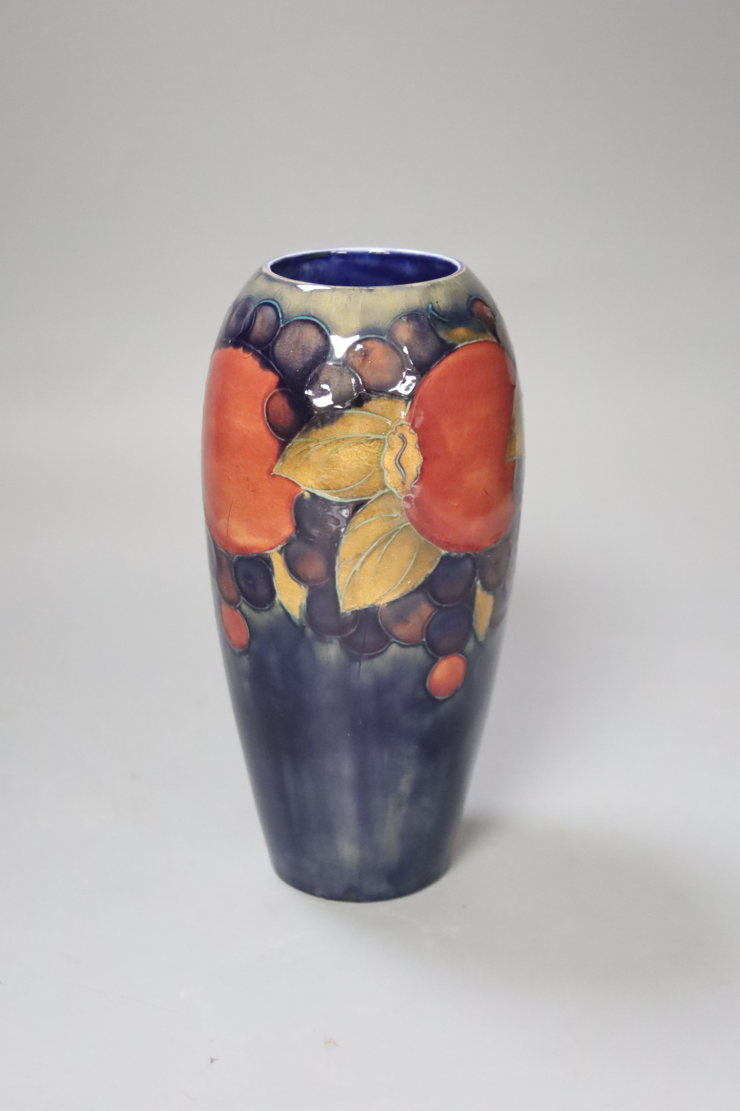 A Moorcroft Pomegranate vase 18cm